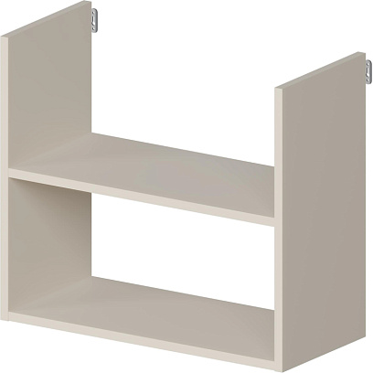 Полка Комус Мебель Easy One 650х292х569 Вяз Шв/Кшм (250486)