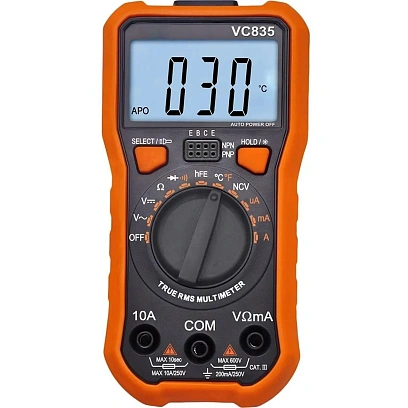 Мультиметр цифровой VC835 /автоматический/ 5228