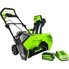 Снегоуборщик аккумуляторный бесщет. Greenworks GD40SB (2600607)