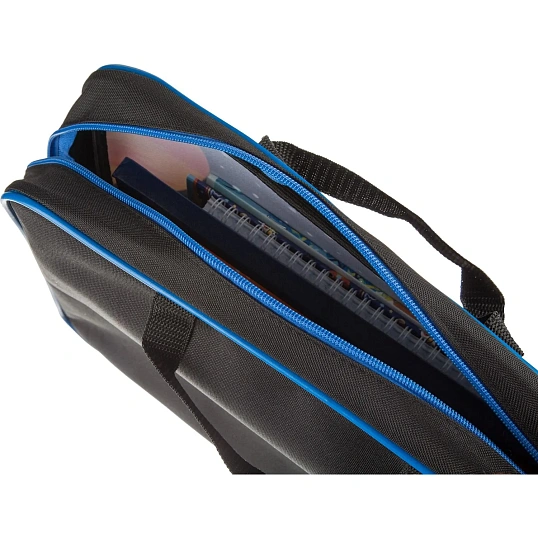 Папка для тетрадей Комус Класс Space time А4 мол с ручк,ткань,75мм,ПМД-4-20