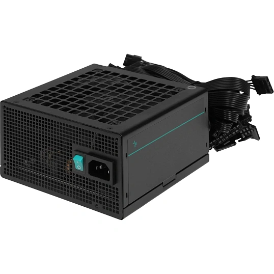 Блок питания Deepcool PF600 80+ ATX 2.4 600W, 80 PLUS, (R-PF600D-HA0B-WDEU)