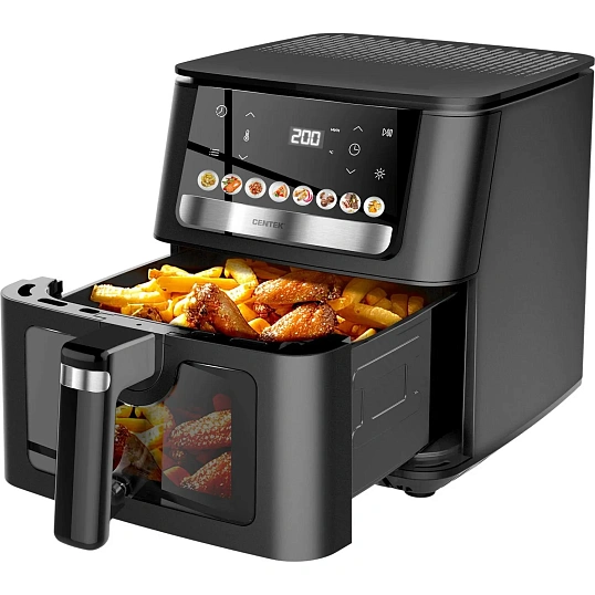 Аэрогриль Centek CT-3104,9л,1900Вт 8 программ, автовыключение