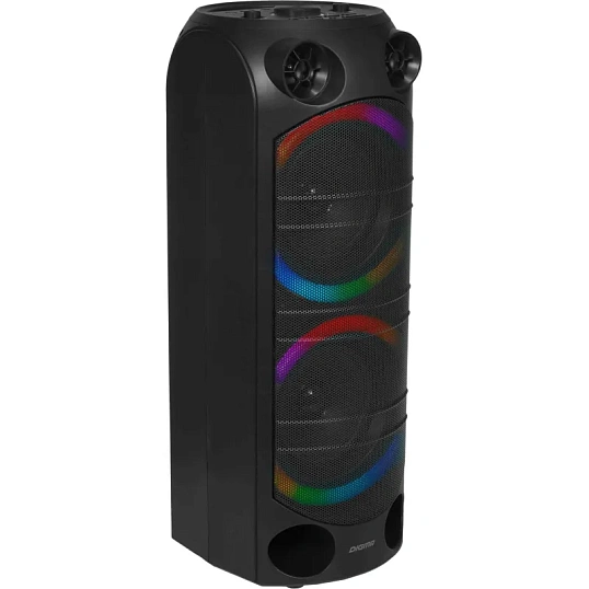 Акустическая система Digma D-MC1720 черный 80Вт/FM/USB/BT/micro SD