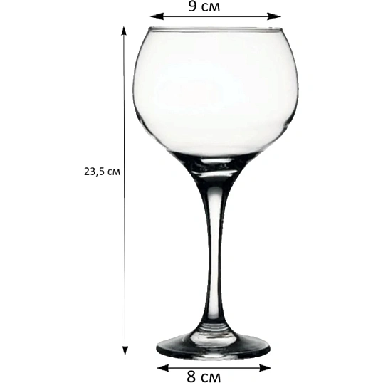 Бокал для коктейля 790 мл. d=90 мм. h=235 мм. Амбассадор 77259  (6шт/уп)