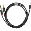 Адаптер переходник 3.5 Jack (M) - 2x 6.3 Jack (M)Telecom /TAV6168-1.5M