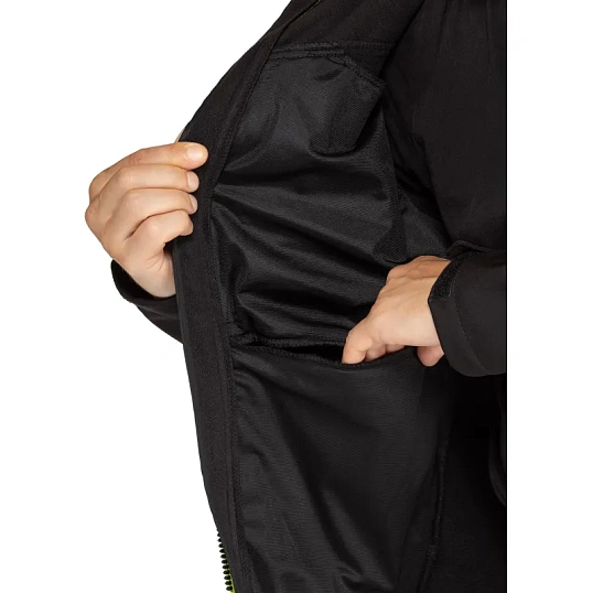 Куртка муж демисез. софтшел HORTEN2 черн/жел р.3XL(арт.HORT2NJ3X)