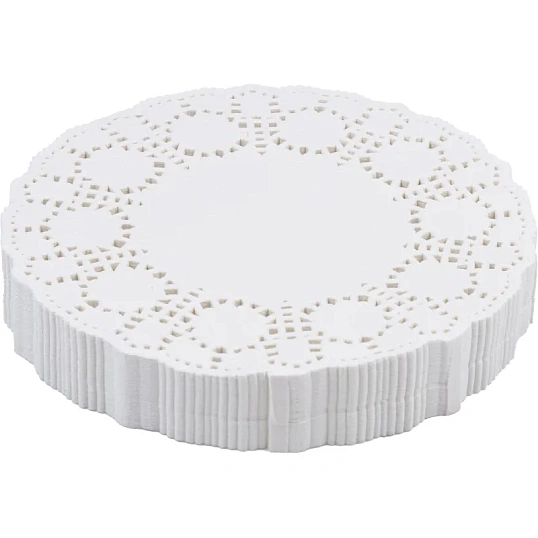 Салфетки ажурные Гуслица бумажные D12см 250шт/уп