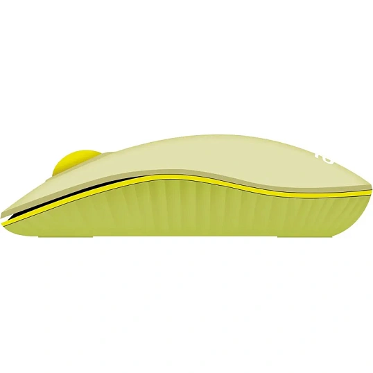 Мышь компьютерная Acer OMR205  оптич./1200dpi/беспроводн/USB/зеленый/желтый