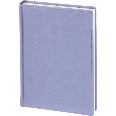 Ежедневник недатированный А5+, 136л, VELVET сиреневый  3-115/11