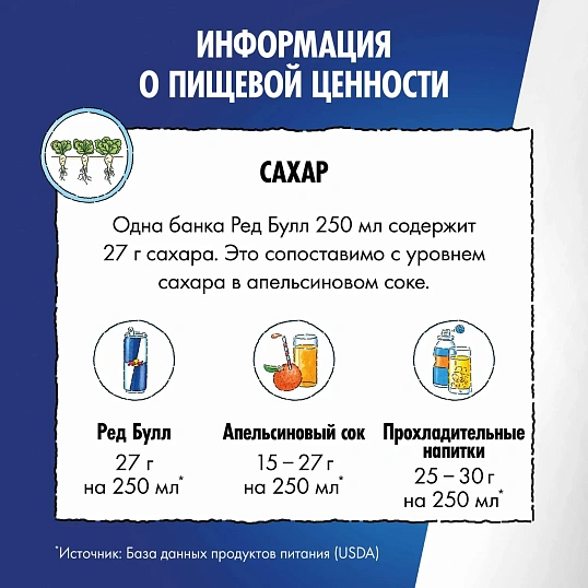 Напиток энергетический  Ред Булл 0,473л