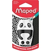 Точилка Maped SHAKKY 1 отв,контейнер,блистер,ассорти,34014