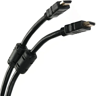 Кабель HDMI-19M-HDMI-19M ver 2.0+3D/Ethern,2 ф-ра 10m Telecom (TCG200F-10M)