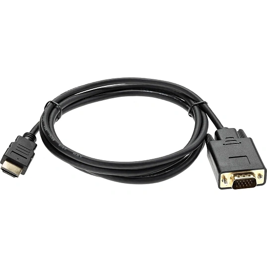 Кабель -переходник HDMI --> VGA_M/M 1,8м VCOM <CG596-1.8M