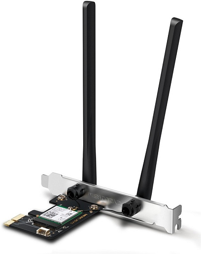 Сетевой адаптер WiFi + Bluetooth Mercusys MA80XE PCI Express