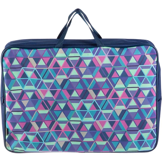 Папка для труда Комус Класс Геометрия, А3,молн.ткань,475х345х75,ПМД3-20-4