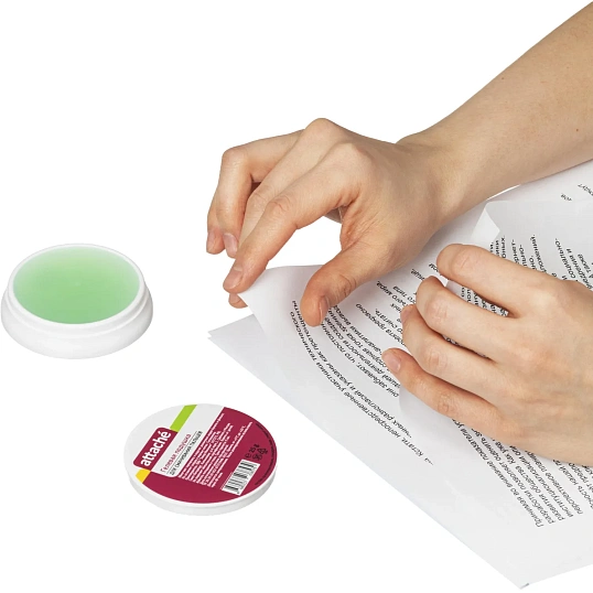 Подушка для смачивания пальцев гелевая ATTACHE 25г Россия (3шт./уп.)