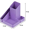 Подставка-органайзер д/канцеляр.мелочей Attache Акварель 4отделения фиолет