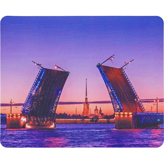 Коврик для мыши HMP0015 иск.кожа/22х18х0,12