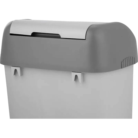 Контейнер для мусора подвесное 14л с качающейся крышкой 327