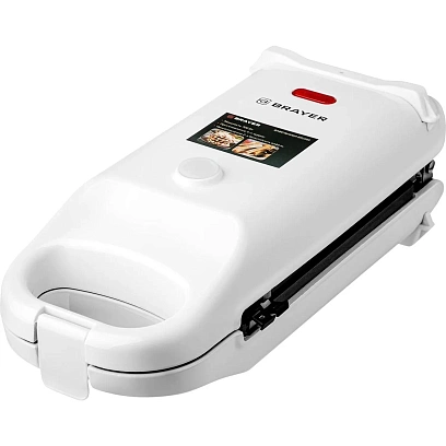 Вафельница BRAYER 2305BR,2в1,700Вт,белг.вафл,чуррос,18x11.6см,антиприг