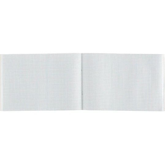 Книга учета Attache альбомная А4 клетка 96л, скоба, картон, офсет