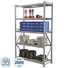 Стеллаж металлический ПРАКТИК_MS Pro   250/150x60/5 полок