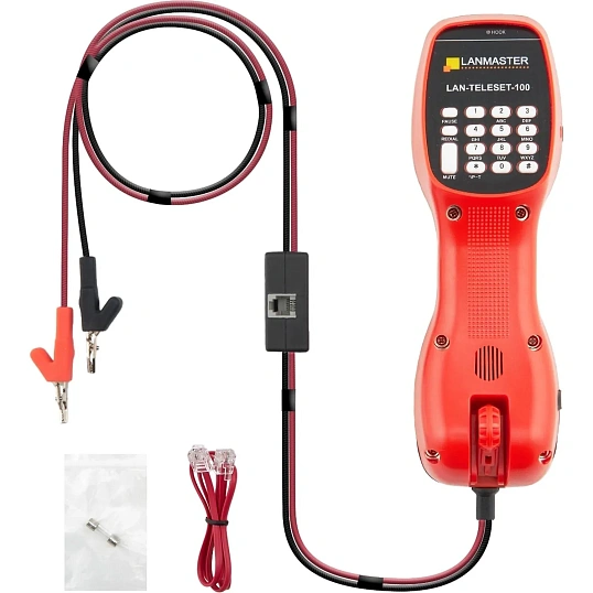 Тестер LANMASTER телефонная трубка LAN-TELESET-100