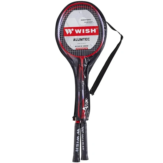 Набор д/бадминтона WISH Challenger 311K (2 ракетки), красн 1/25,УТ-00010403