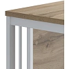 Стол Комус Мебель К-Loft 241S016 1580х670х752 дуб натур/белый