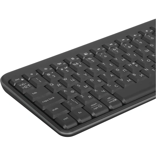 Набор клавиатура+мышь Logitech MK250 BT Graphite рус,беспроводн(920-013853)
