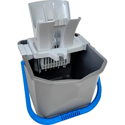 Набор для уборки ручной мойки пола (ручка ведра синяя)_PRO-25