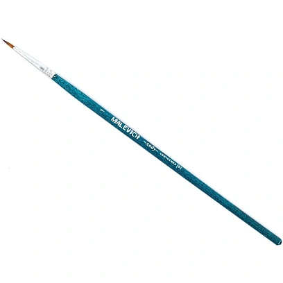 Кисть художеств. Малевичъ Andy синтетич.мягк,круглая,№1,корот.ручка,753001