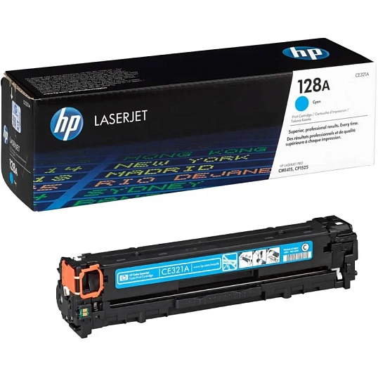 Картридж лазерный HP 128A CE321A гол. для CLJ CP1525/CM1415