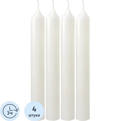 Набор свечей свеча хозяйственная 20x170 уп/ 4шт, 400399