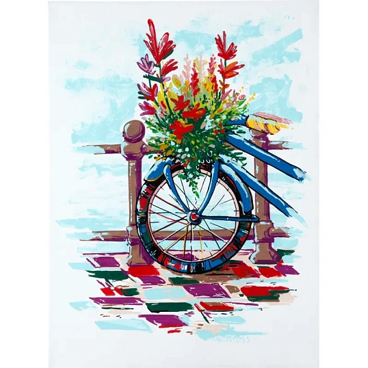 Маркер акриловый Edding 5100/917.кругл.нак. 2-3 мм. Цвет Пастельный зеленый