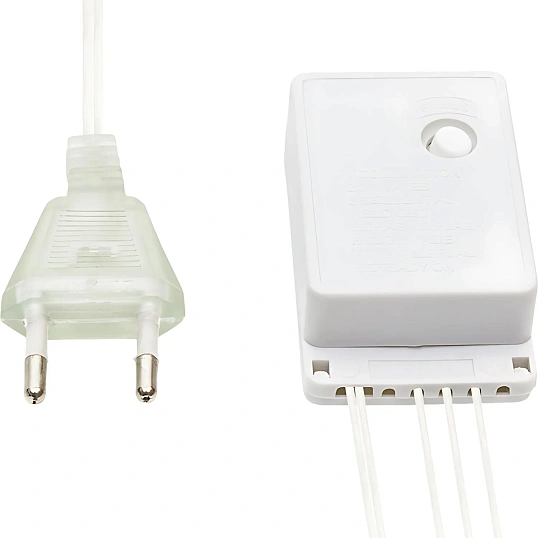 Гирлянда светодиодная Дождь 1,5x1 м, 96 LED, мерцание, Белый,  235-025