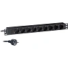 Блок розеток ExeGate ServerPro PDU-19H903 Al-9S-EU2CU (EX280849RUS)