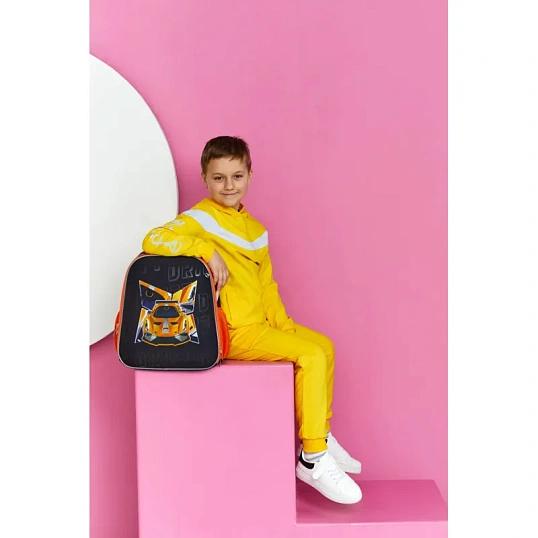 Ранец Комус Класс Basic  Urban Car , 2 отд, эргоном спинка