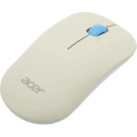 Набор клавиатура+мышь Acer OCC205(ZL.ACCEE.00C)/белый/голубой/slim