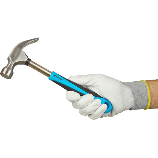 Перчатки защитные TOPFORT Ant PU антистат.нейлон/карбон.нить с ПУ р.11