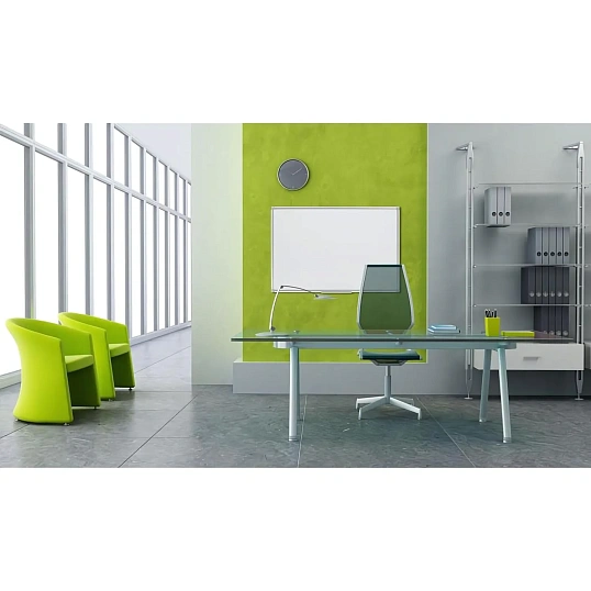 Доска магнитно-маркерная 45х60 Attache лак,рама алюм. с защитой от влаги