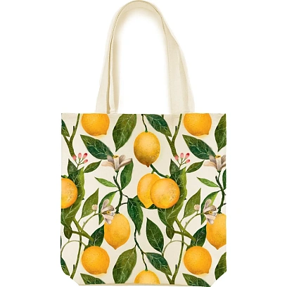 Сумка для покупок FLORA.PARADISE.LEMONS, 34x36 CM 16-004-03/10