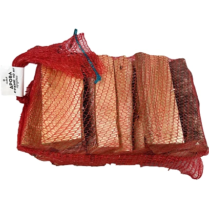 Дрова берёзовые в сетке, 10 кг, камерная сушка, влажность 12-18 %, 359