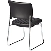 Стул BN_TQ_Стул Echair-809 VPU к/з черн,без подл., хром