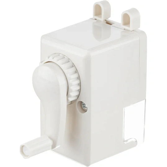 Точилка механическая Attache Economy, 8 мм, фиксация карандаша, белая