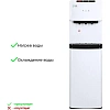Кулер Ecotronic K41-LXE  white-black с нижн загрузкой бутыли и электр охлаж
