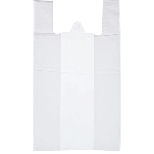 Пакет-майка ПНД 30+18х55 15мкм 100шт./уп. белый