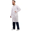 Халат для медицинского персонала муж. м04-ХЛ цв.бел. (р.52-54) 182-188