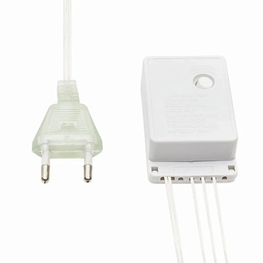 Гирлянда светодиодная Дождь 144LED 1,5x1,5 м, МЕРЦАНИЕ, МУЛЬТИКОЛОР 235-039