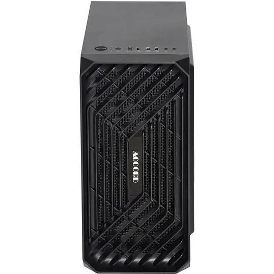 Корпус Accord ACC-265B чер.безБП mATX 1x80mm 2x120mm 2xUSB2.0x3.0 audio